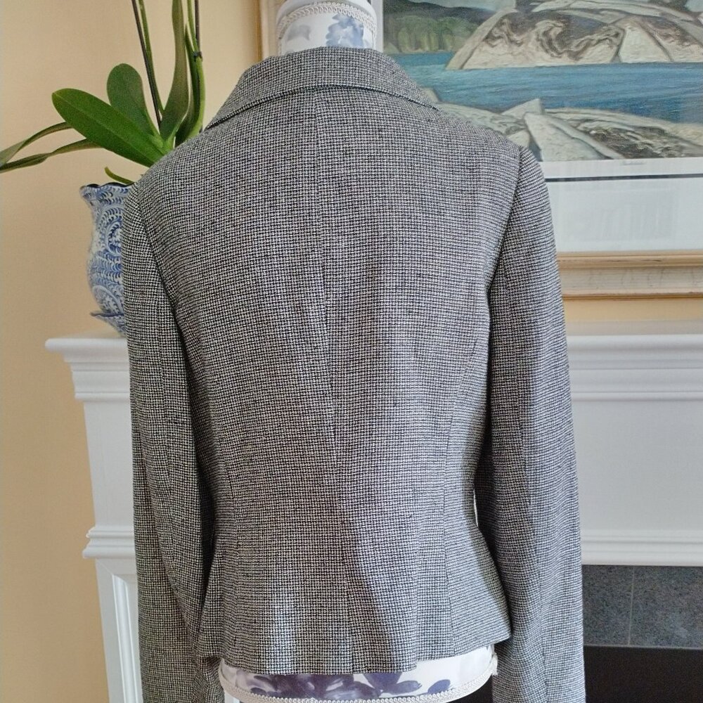 Brooks Brothers Silk-Linen Tweed 60's-vibe jacket, size 2 - Picture 4 of 12